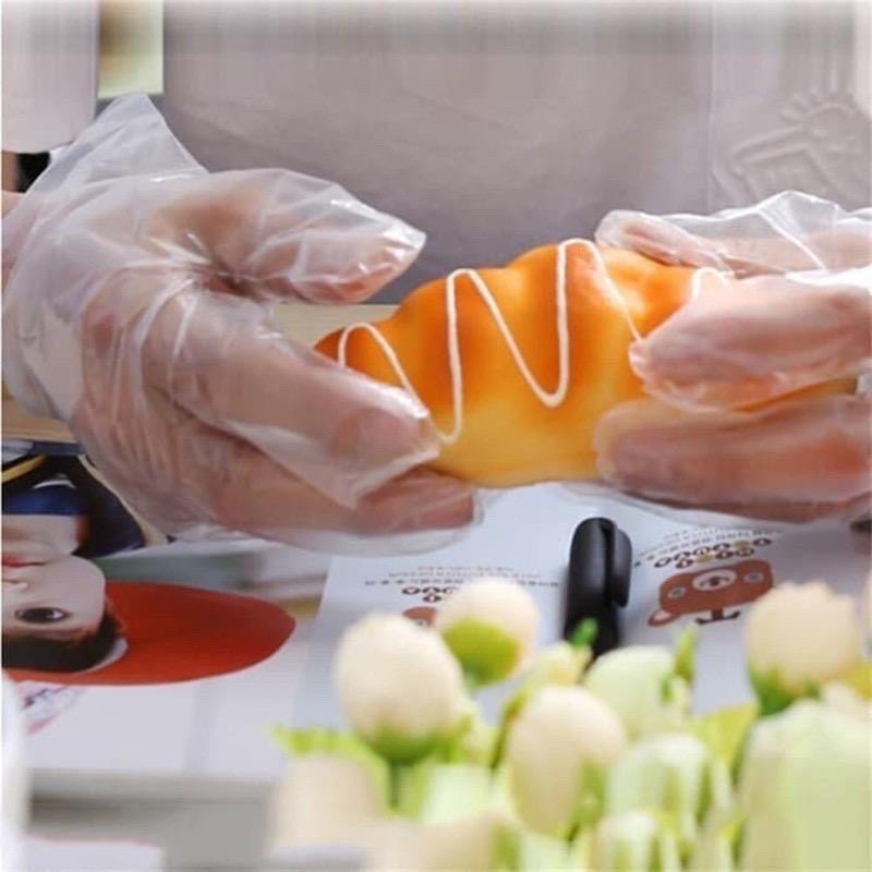 Sarung Tangan Plastik Masak Sekali Pakai Bagus Food Grade Tahan Air Pelindung Tangan Safety
