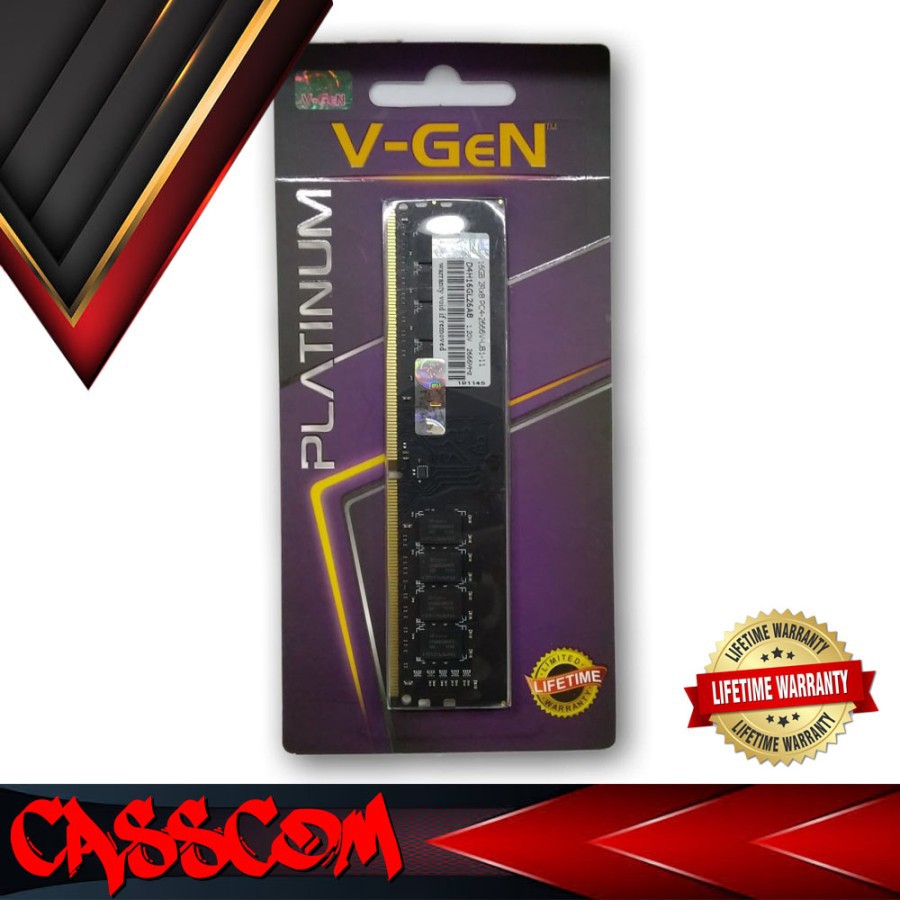 Memory Komputer V-GeN DDR4 16GB Vgen RAM Longdimm 16 GB