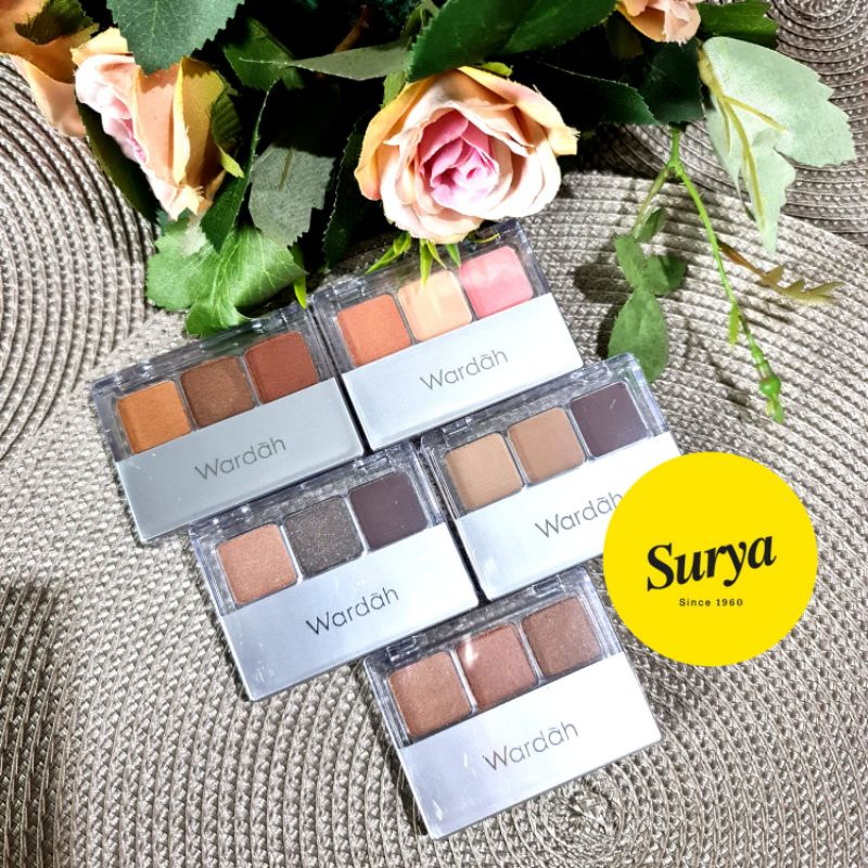 Wardah Eyeshadow 3 warna