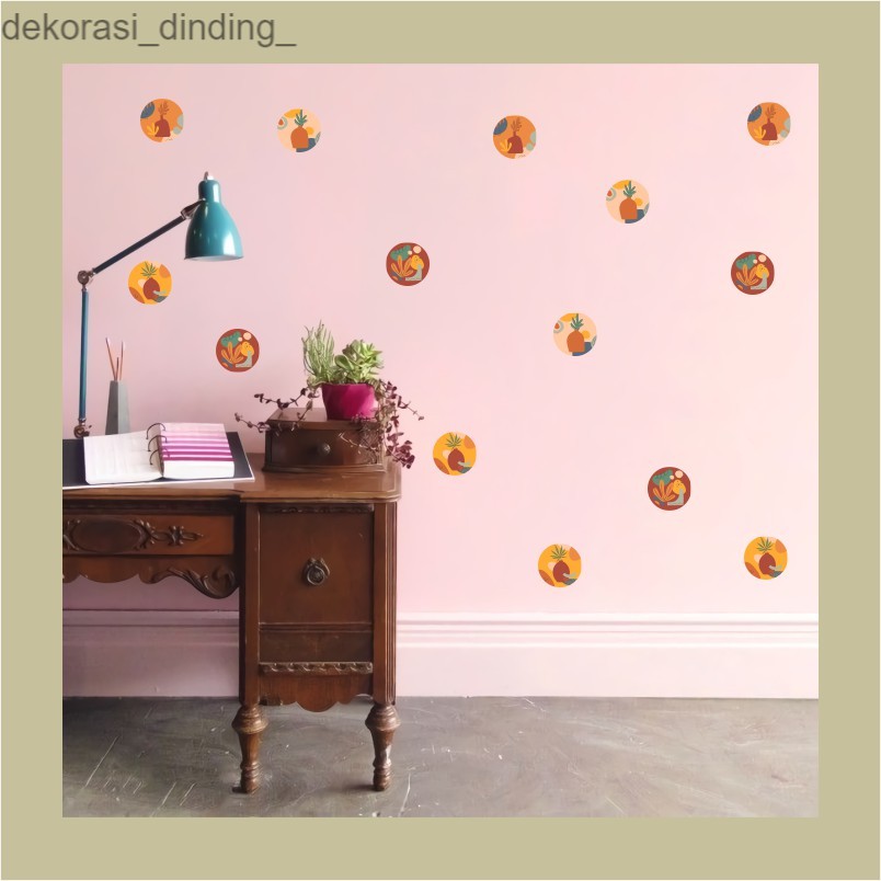 

Stiker Boho Wall Art Stiker Segel Packing Stiker HP isi 54 Pcs
