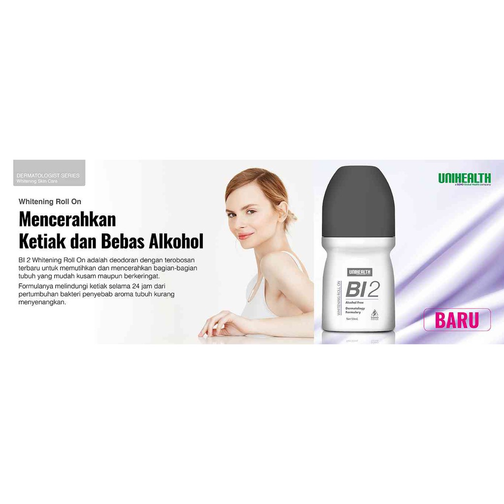 Roll On Whitening BI2 Unihealth Soho global health