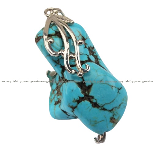 Liontin Turquoise Biru Stone