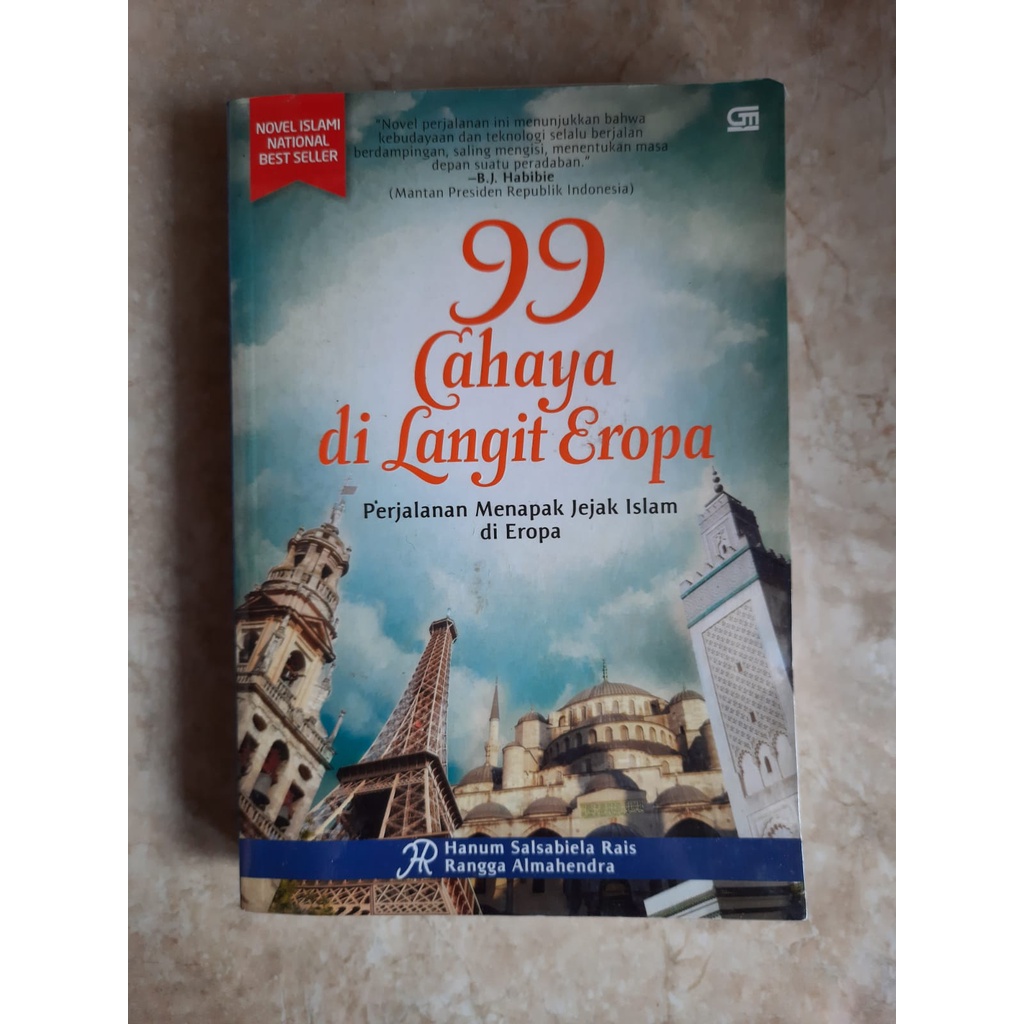 Preloved Novel 99 Cahaya di Langit eropa