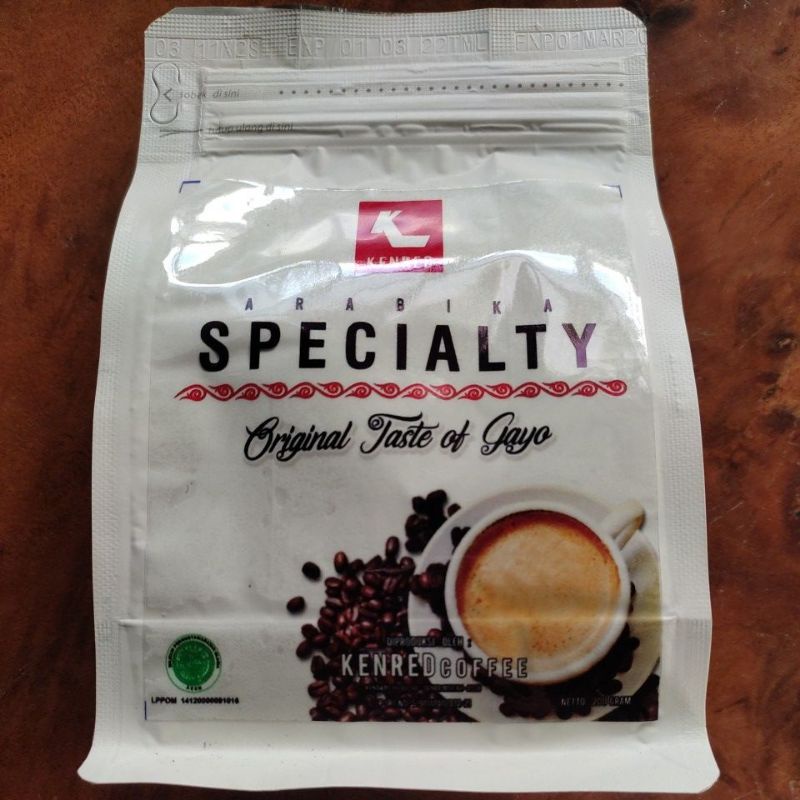 

Kenred Kopi Gayo Arabika Specialty 200 gram