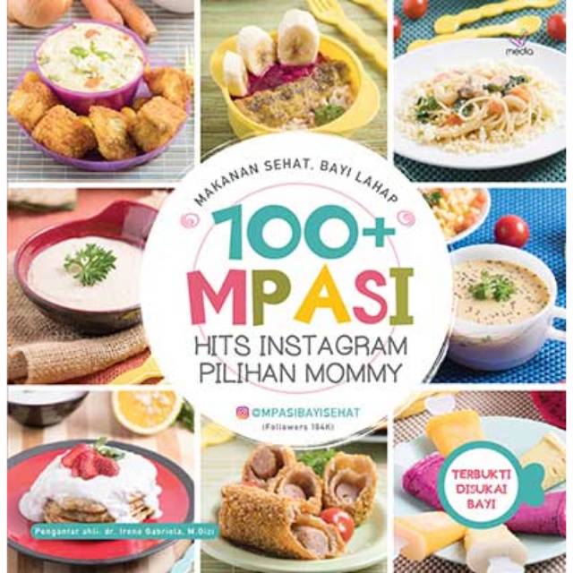 

ayooserbuku #MPASI BAYI SEHAT 100 +MPASI HITS INSTAGRAM PILIHAN MOMMY / Buku MPASI