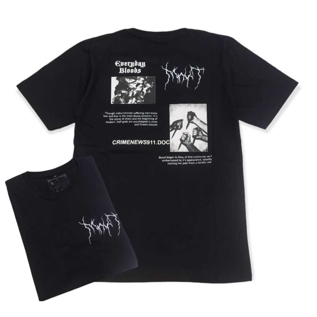 Kaos Pria Metal Coufusion Black Premium Distro | Kaos Metal Pria | Kaos Pria