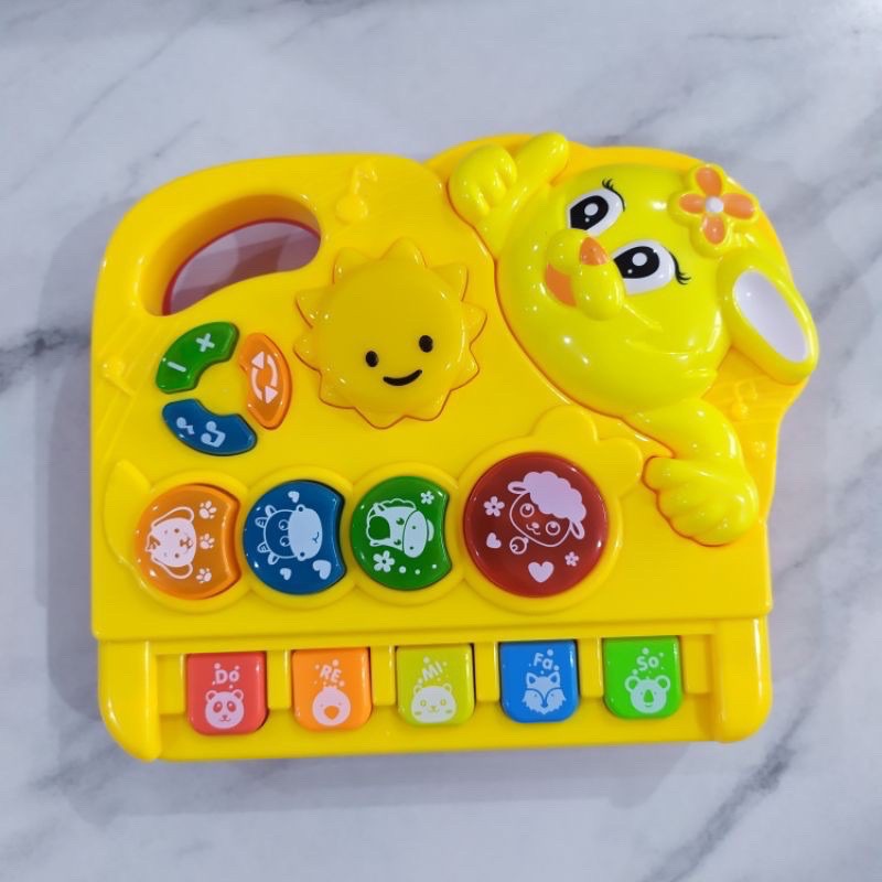 MAINAN BAYI/ANAK ANIMAL with Piano (SNI/Mainan Edukasi/FREE BUBBLEWRAP)