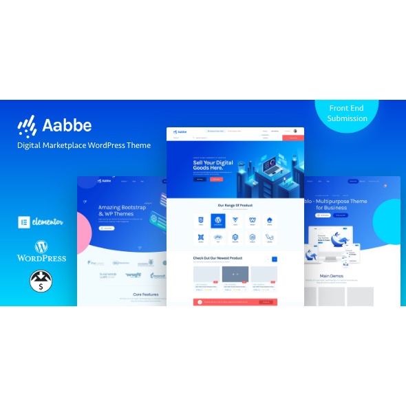 Source Code Aabbe Digital Marketplace WordPress Theme