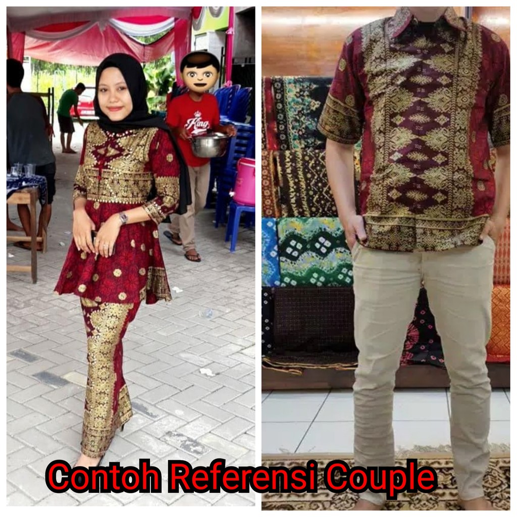 SETELAN PEPLUM BABYDOLL MOTIF SONGKET BATIK JUPRI PALEMBANG RUMAH KEBAYA BANDUNG RUMAH SONGKET BANDUNG