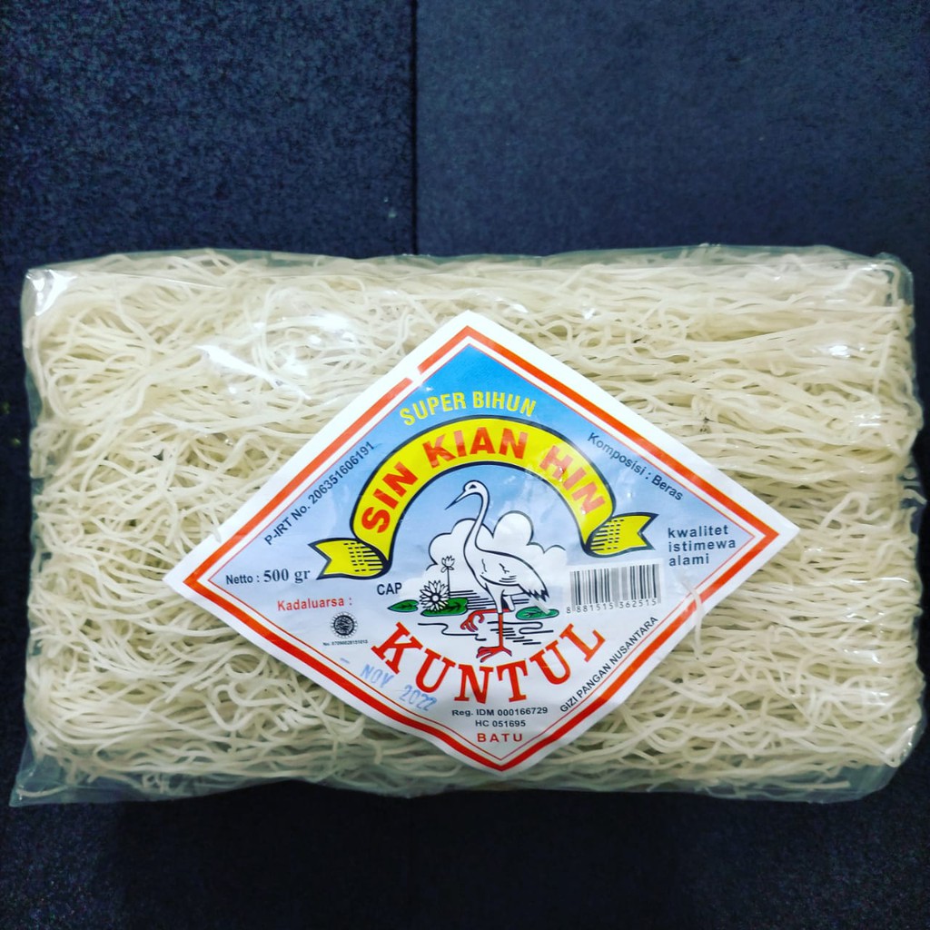Bihun Kuntul / Mie Bihun Sin Kian Hin Cap Burung Kuntul 500gr