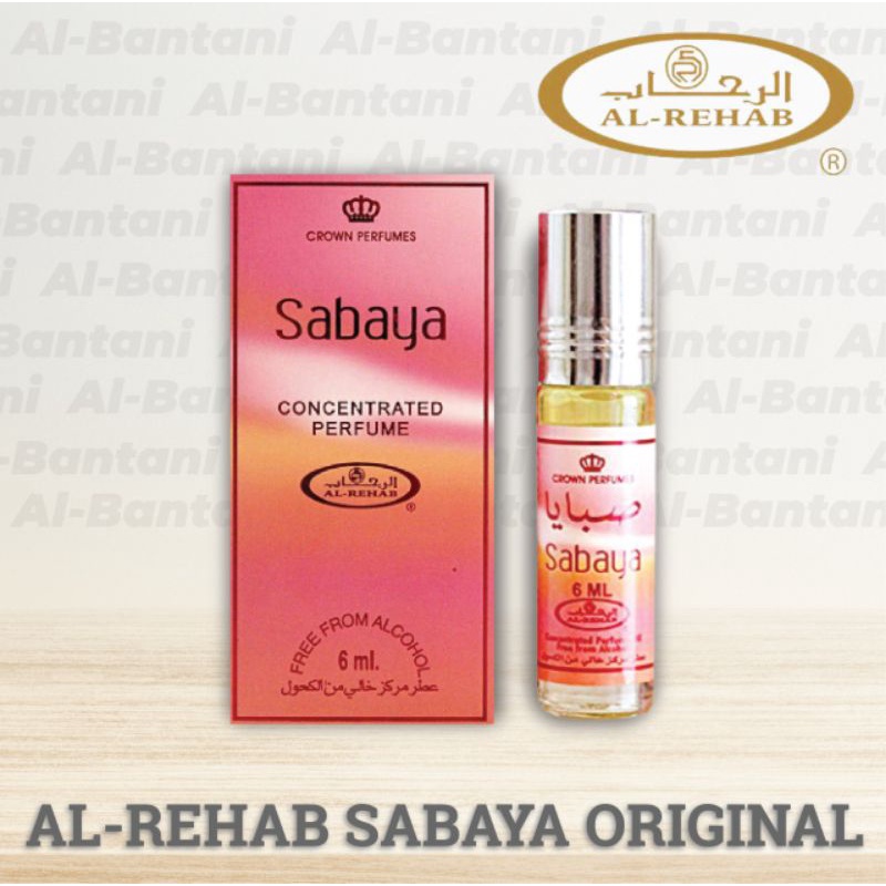 PARFUM AL REHAB SABAYA ORIGINAL 6ml