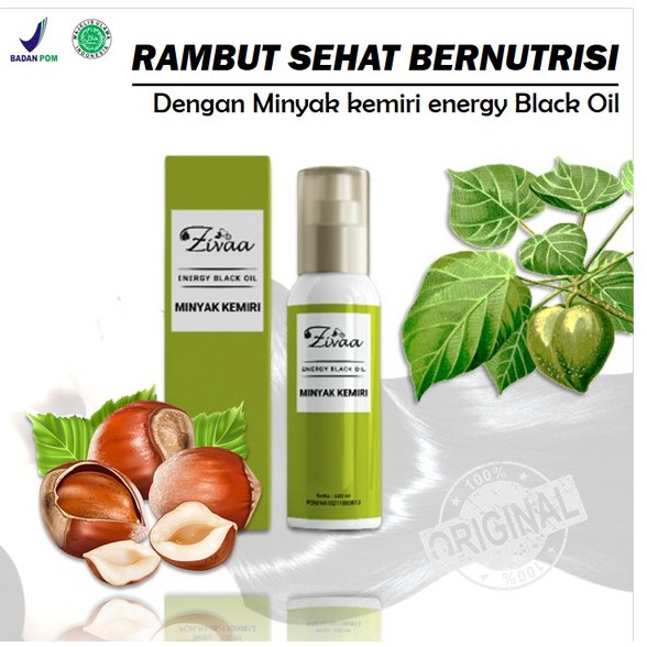 MINYAK KEMIRI BAKAR ASLI - Minyak Kemiri Original Penyubur Rambut