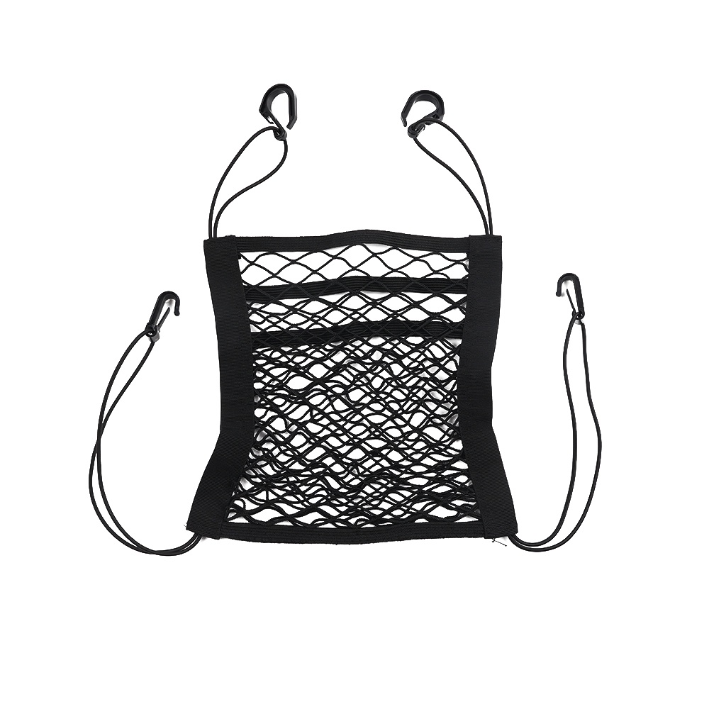 Universal Elastic Mesh Net Trunk Bag/Car Seat Elastic String Net Pocket Storage Bag Cage