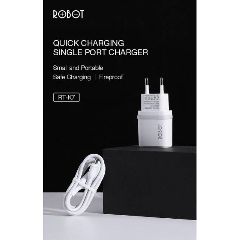 TC TRAVEL CHARGER CAS Robot RT K7