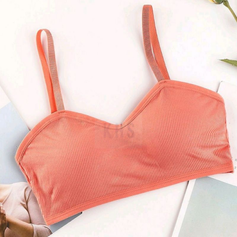 BH Bra Wanita Tanpa Kawat Bahan Halus Pakaian Dalam bralette Push Up Elastis Sexy sport Korea KHS-PUSH UP BRA BLEWAH