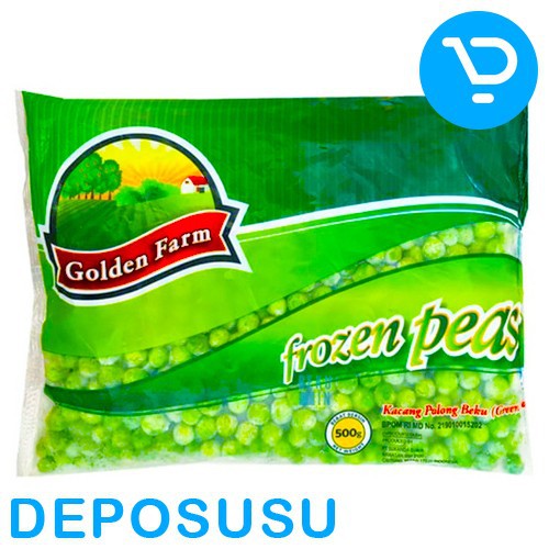 

Golden Farm Frozen Green Peas (Kacang Polong Beku)