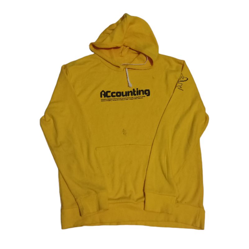 Hoodie kuning second