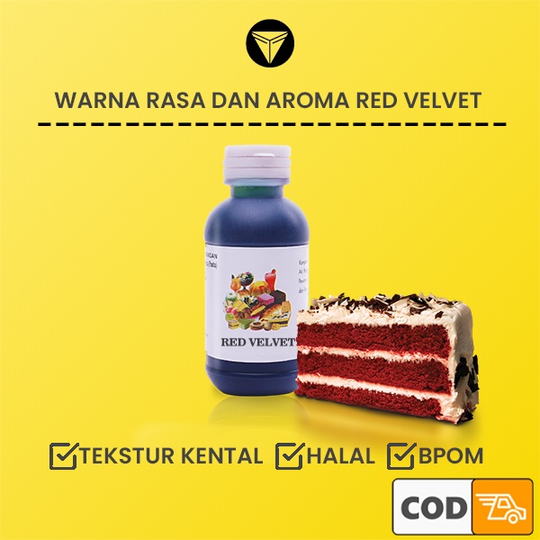 

Perisa Pasta Essen Pewarna Makanan Rasa Red Velvet Tjap 2 Anting 60ml
