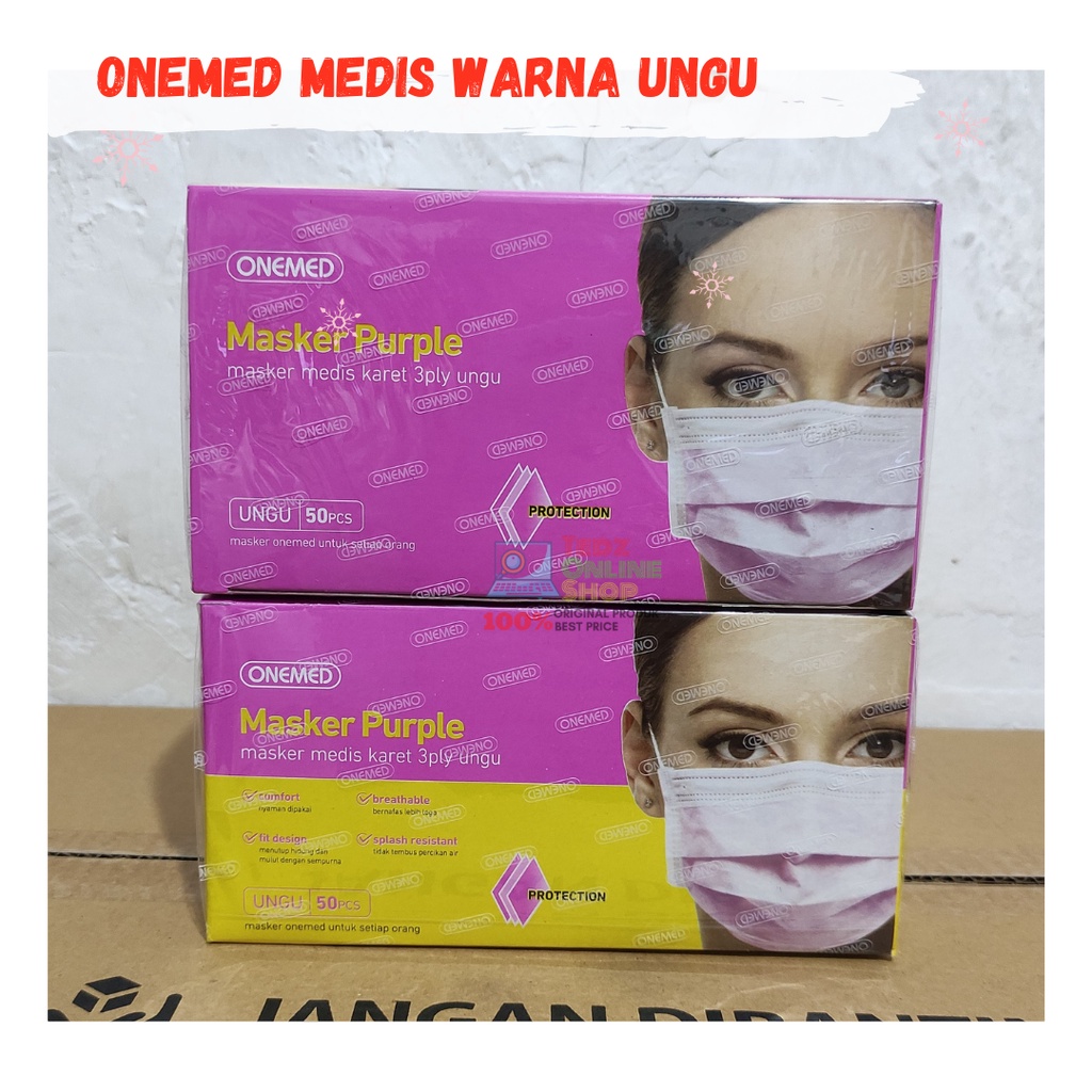 Masker Onemed Isi 50 3ply