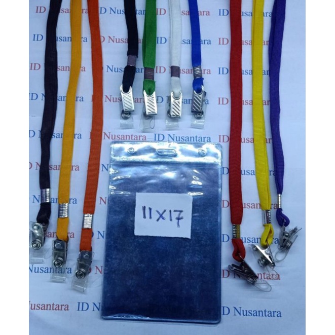 

Paket Tali 1cm Jepit Besi + Plastik Panitia ukuran 11x17cm Diri isi 10pcs