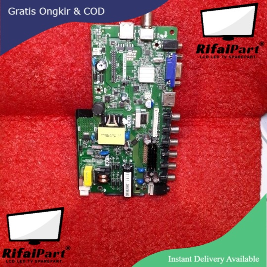 MESIN TV-MOBO TV-KOMPONEN TV-KOMPONEN ELEKTRONIK-MOTHERBOARD TV-MENBOARD TV LED PANASONIC TH-22E305G