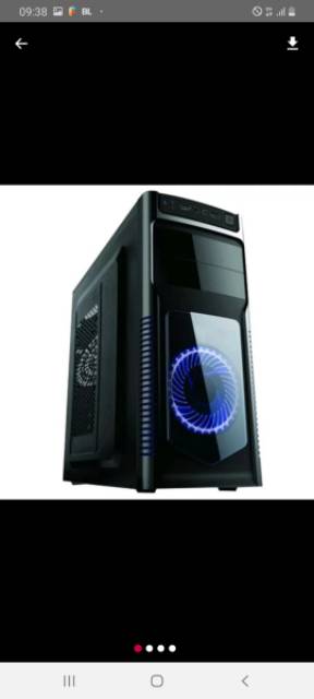 Pc Gaming editing  core i5 VGA 4 GB RAM 8 GB Led 19 key mouse siap pakai