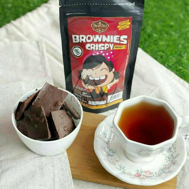 

Brownies Crispy Choco Enak Garing Kriuk Jajanan Makanan Ringan Homemade Cemilan Premium