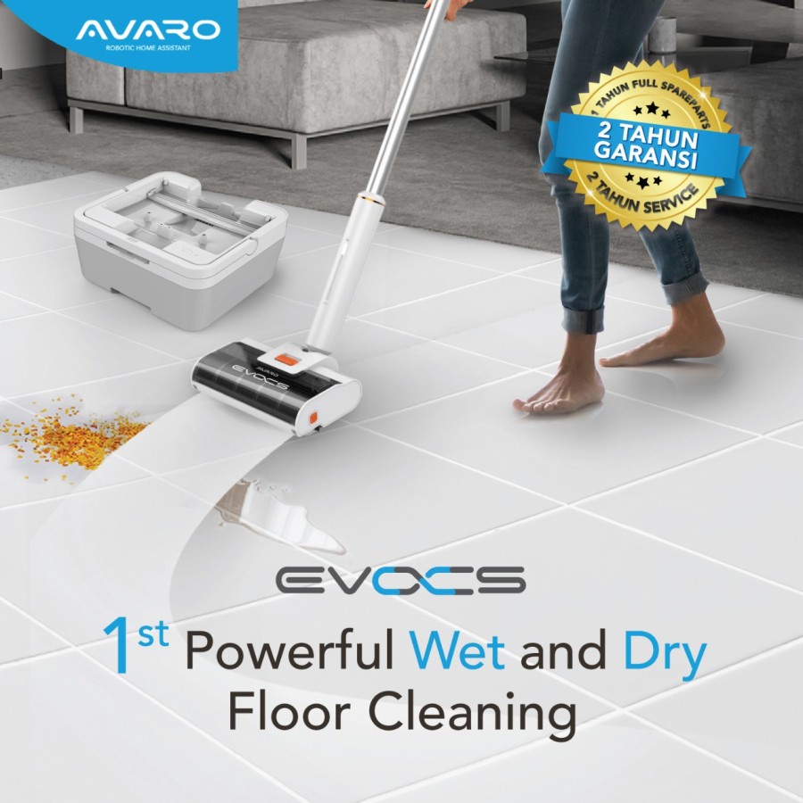 Avaro Evocs Powerful Wet and Dry Floor Cleaning Alat Pel