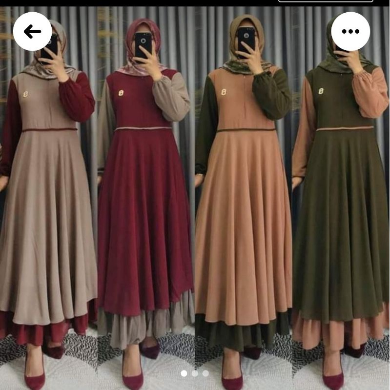 GAMIS MALAYSIA/GAMIS CERUTY/GAMIS PAYUNG/GAMIS KOMBINASI/GAMIS TERBARU/GAMIS BUSUI