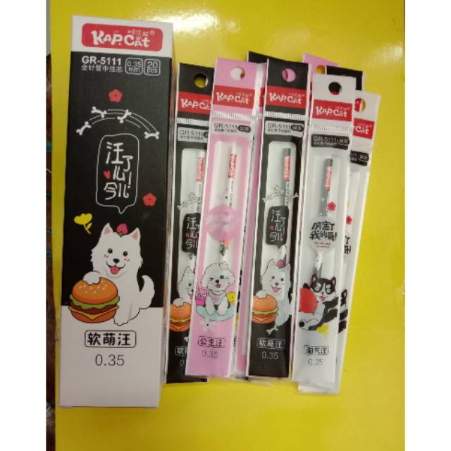 

Reffil pulpen gel/ isi ulang bolpoin gel karakter gambar random