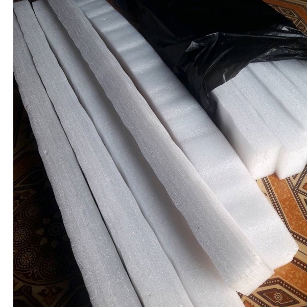 Busa bunga elastis kotak 1 meter putih / busa bunga / backdrop / dekorasi pelaminan