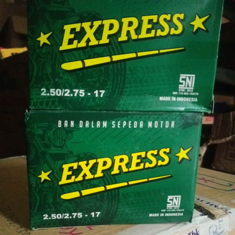 2pcs ban dalam express 250/275-17