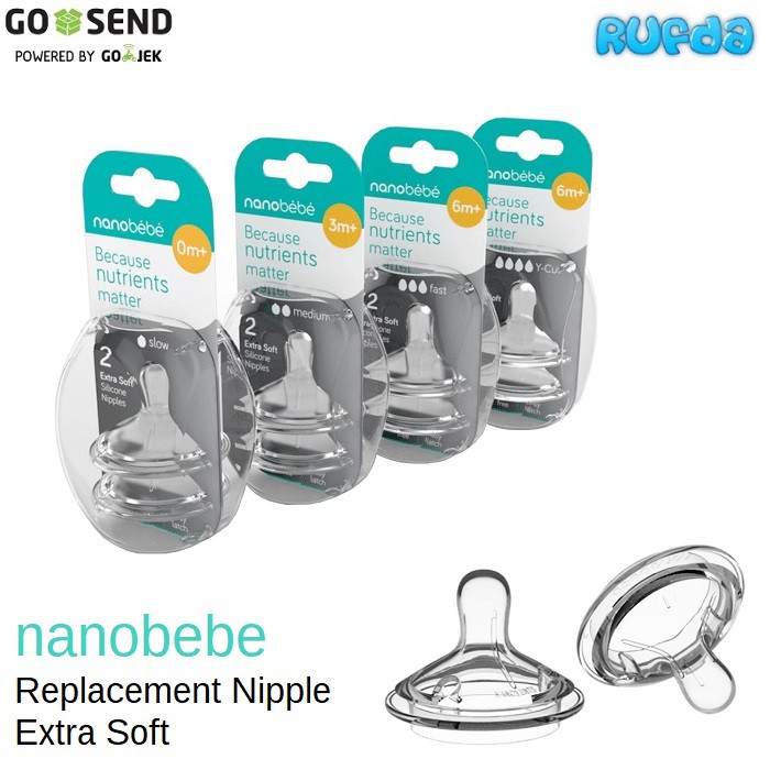 NanoBebe Replacement Nipple Dot Teat