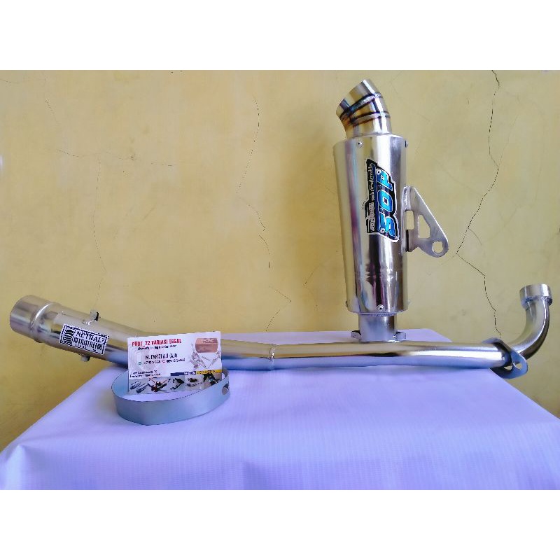 KNALPOT DOS RACING KNALPOT DOS Karisma KNALPOT DOS Vega R KNALPOT DOS Jupiter Z KNALPOT DOS Supra110