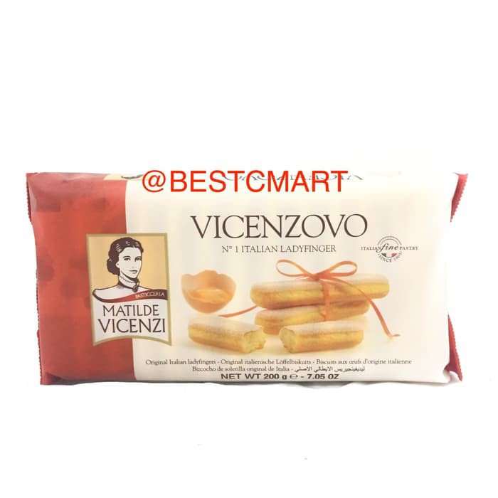 

MATILDE VICENZI VICENZOVO ORIGINAL ITALIAN LADYFINGERS 200GR