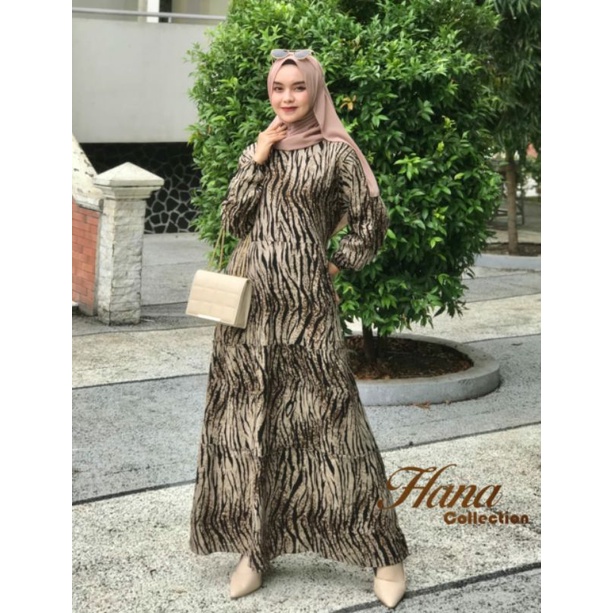 GAMIS LEOPARD/GAMIS MACAN MOTIF BARU/ORI BRAND HANA