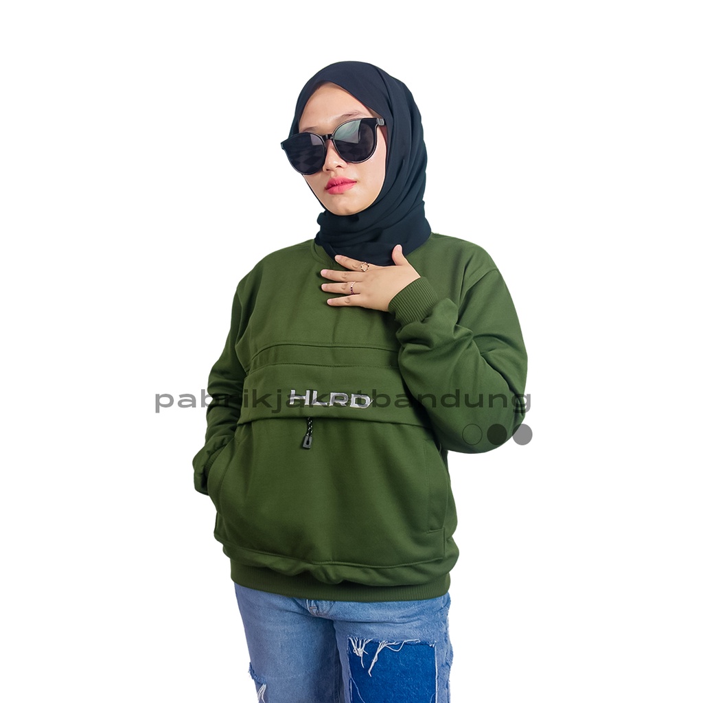 HOLYRIDER Sweatshirt Kagoule Olive