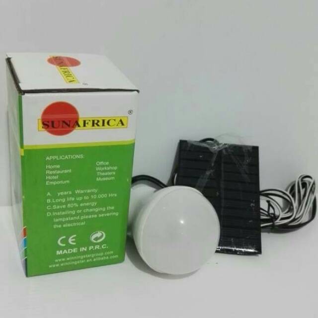 lampu bohlam tenaga surya