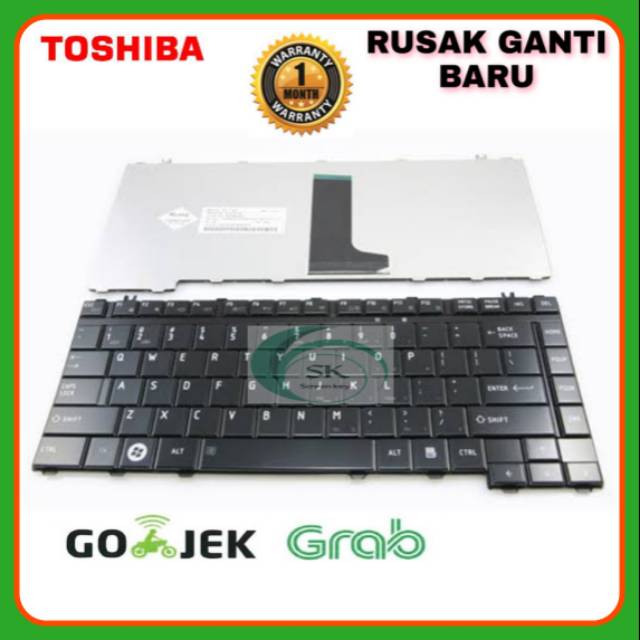 Keyboard Toshiba Satellite L510 L310 L200 L205 L300 M200 M500 A200 A300 A205 A210 A215 M501 M503