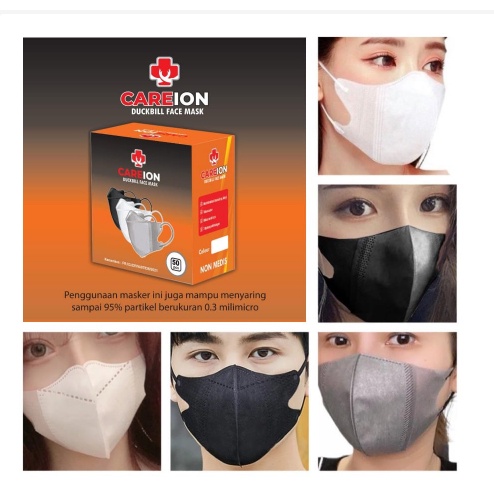 Promo Masker Duckbill Dewasa Isi 50 Pcs