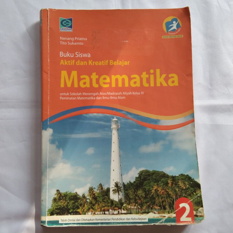 Buku matematika peminatan grafindo kelas 11 (2sma)