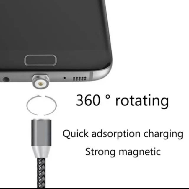 kabel casan magnet micro USB type C iphone kabel magnetic charging cable