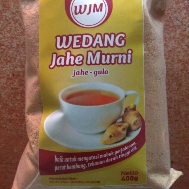 

Wedang jahe murni