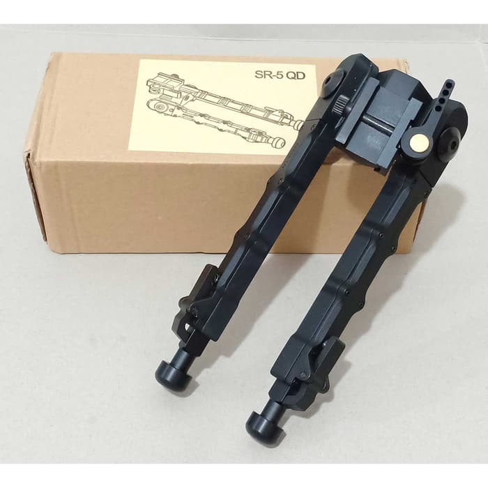 bipod / kaki senapan tipe SR-5 QD