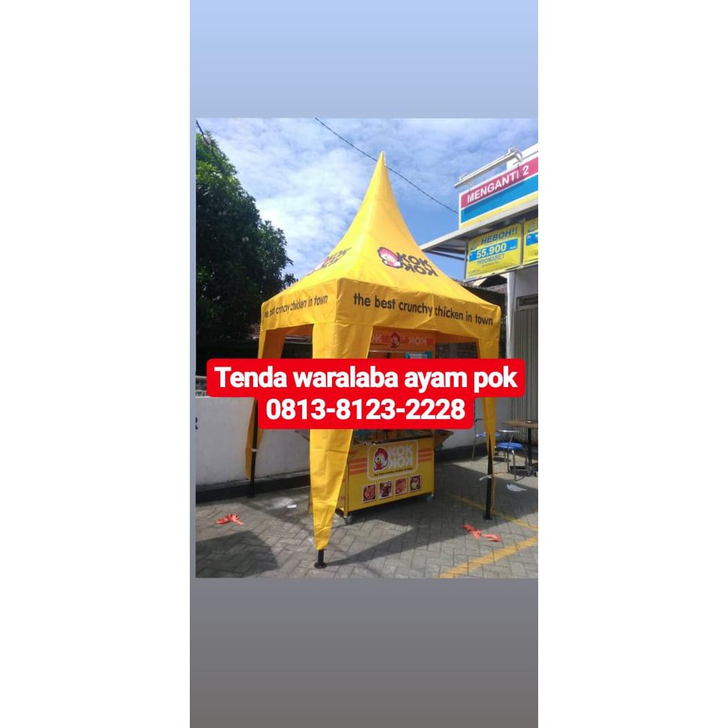 Wh3 Tenda Waralaba Ayam Pok Wwe1 Shopee Indonesia