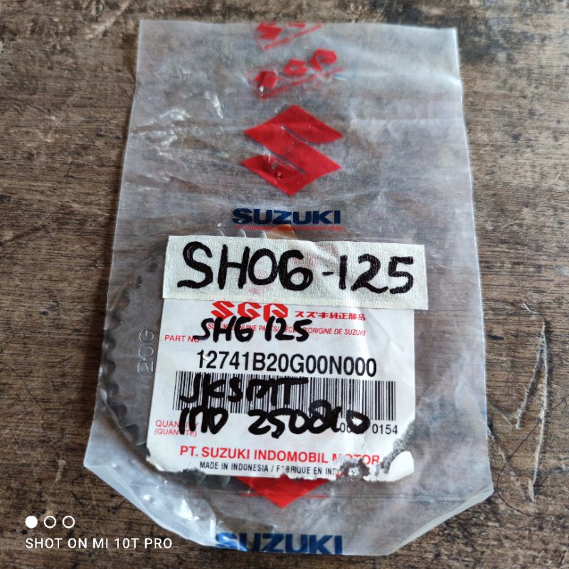 Gear Kamprat Suzuki Shogun 125 Old Original Suzuki