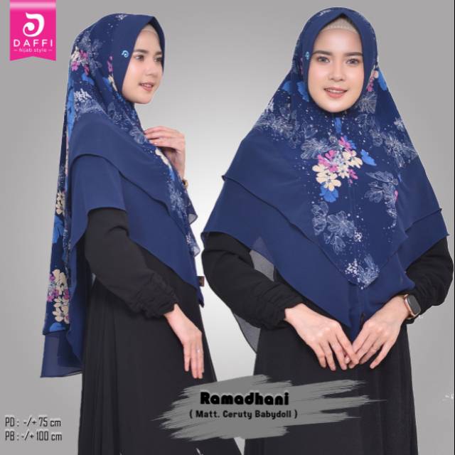Hijab Syar'i Ramadhani Ori Daffi