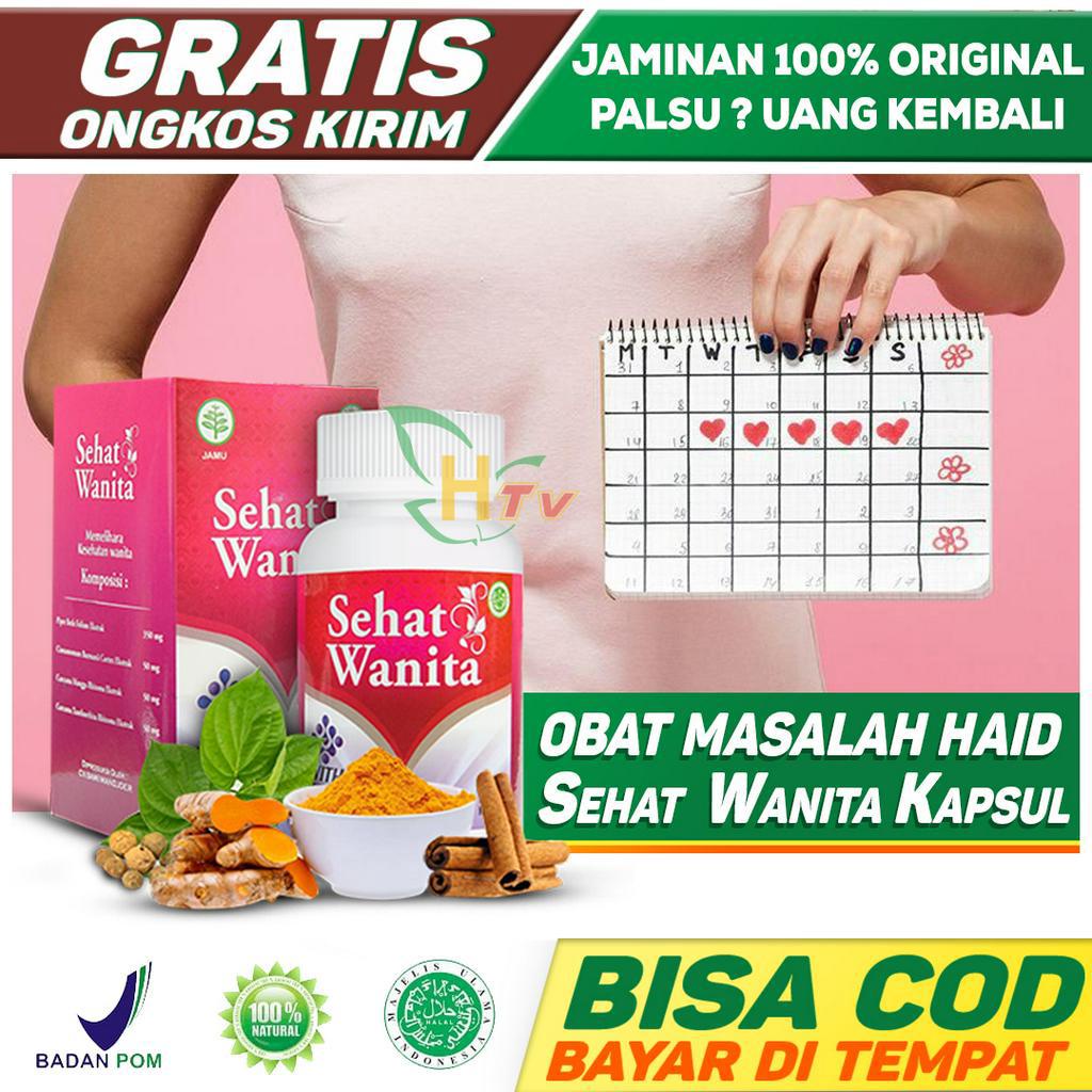 Jual Sehat Wanita Obat Herbal Haid Tidak Berhenti Masalah Menstruasi