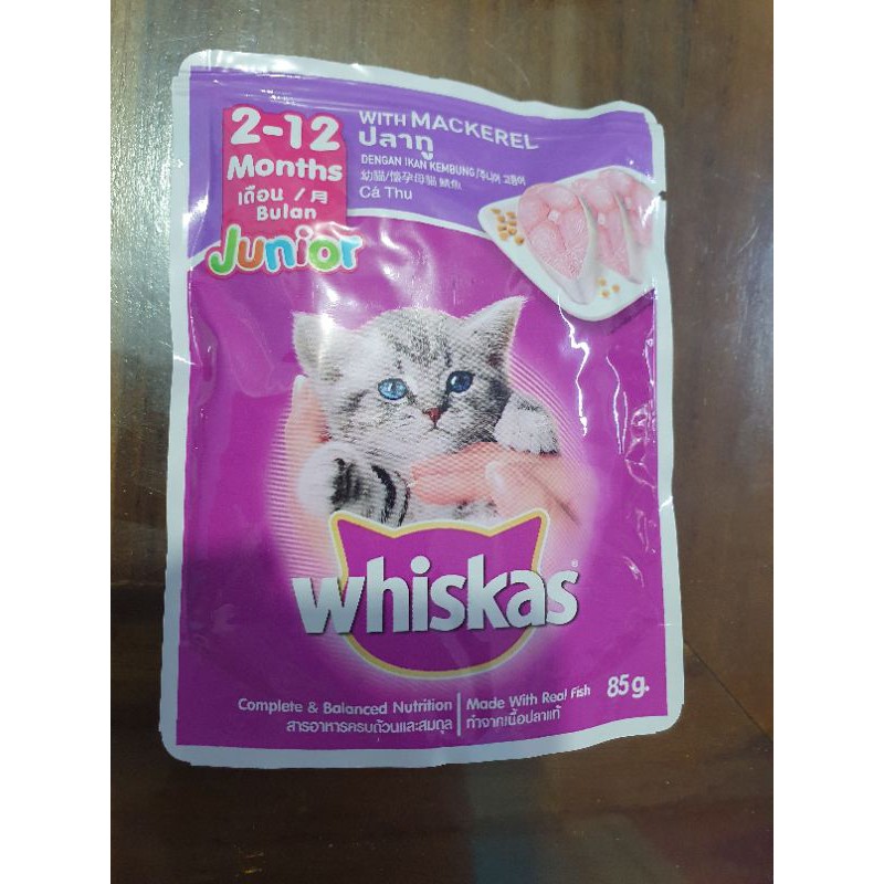 Makanan Basah Kucing Whiskas
