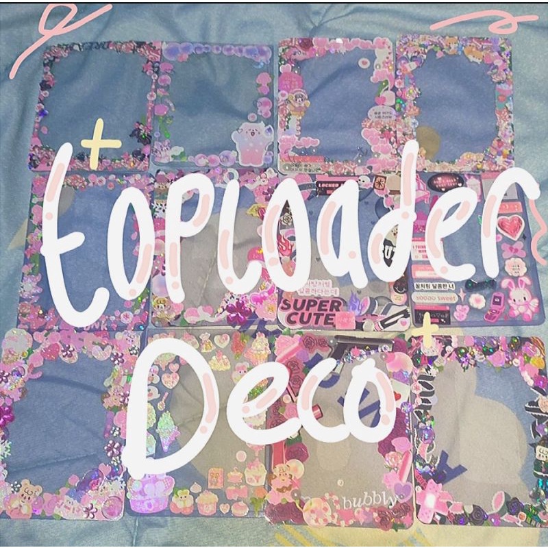 Toploader deco by beverlyuju Toploader deco kpop murah